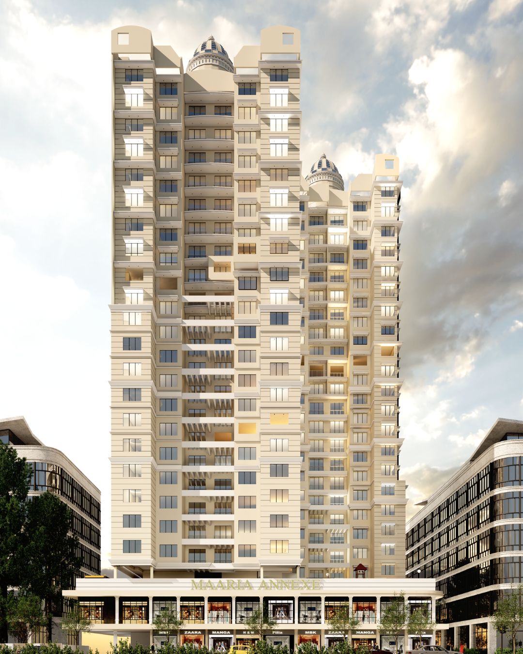 Maaria Annexe front elevation view